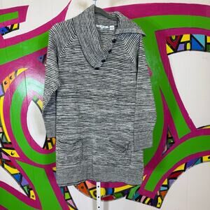 eight eight eight, Gray Cowl Neck Sweater. Size XL. In excellent condition!